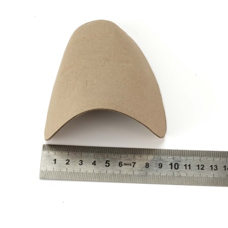 Pernito cartón moldeado para Zapatos, Tamaño B, 11x9.5 cm ,Moldeador relleno para Mantener la Forma del Calzado