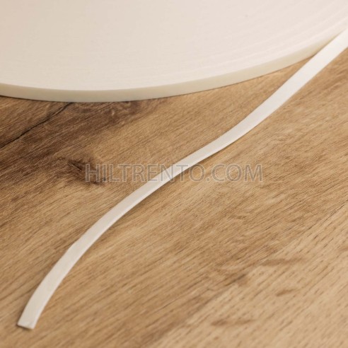 Cinta doble cara fina espuma blanca 6mm x 50...