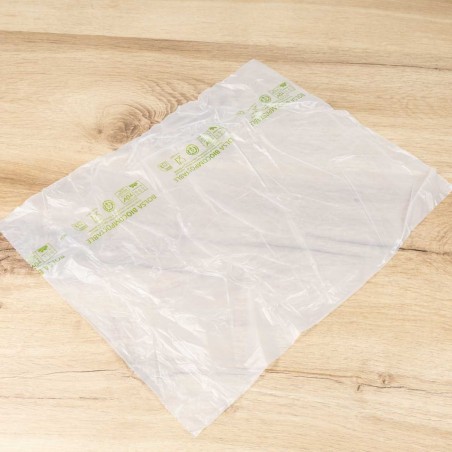 Bolsa block compostable biodegradable 30x40 galga 44  - 500 uds