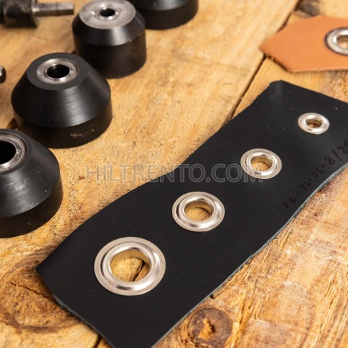 Troquel manual golpe colocar ojal 7332 - 12 mm