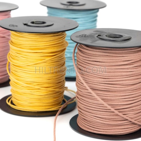 Cordón redondo ref.96 fino encerado algodón 1.5...