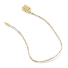 Marchamo plano yute - 1000 uds