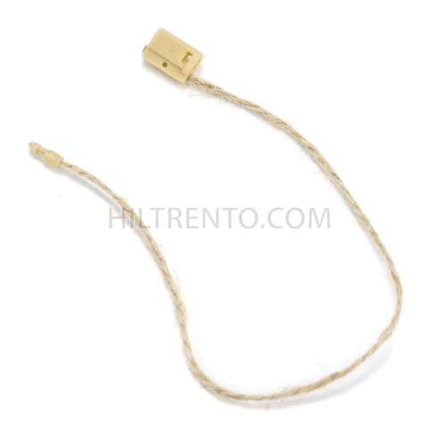 Marchamo plano yute - 1000 uds