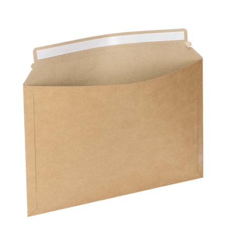 Sobre de envío papel kraft grueso 160 g/m², 40x28 cm, cierre adhesivo