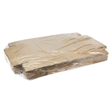 Caja cartón e-commerce 40x30x10 cm automontable con doble adhesivo para retorno - Pack 15