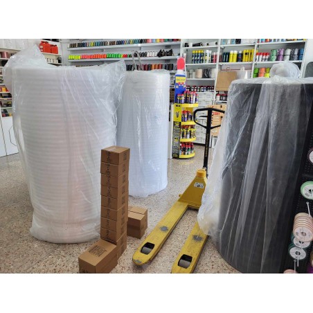 100 mts x 150 cm Foam Espuma 5 mm aislante suelo parquet y embalaje - Rollo 150 m²