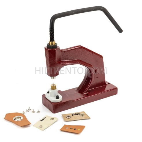 Máquina prensa remachadora N5, Perforar cuero,...