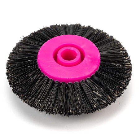 Cepillo circular cerda gruesa extra fuerte convergente en punta