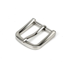 10 uds Hebilla metálica 25 mm cinturón níquel plateada...