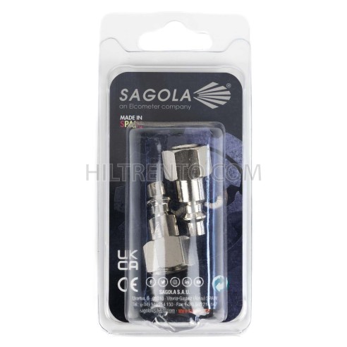 Conector rápido aire comprimido bspp 1/4"...