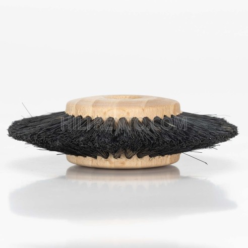 Cepillo circular convergente cuerpo madera