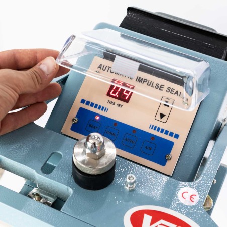 Máquina automática selladora térmica de bolsas y sacos con pedal eléctrico 600 mm