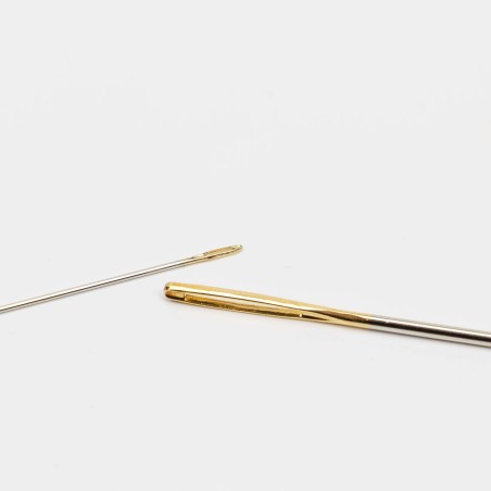 Agujas tapiceras (laneras) con punta Nº16 - Pack 5 uds