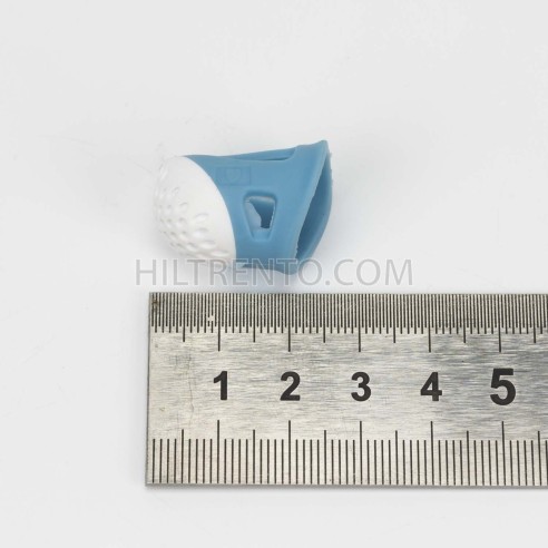 Dedal anatómico de costura goma flexible Talla M
