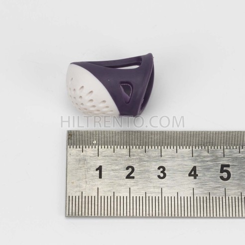 Dedal anatómico de costura goma flexible Talla L