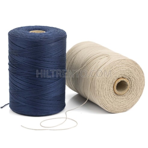 Hilo trenzado rústico acabado natural 1,0mm Nº6...