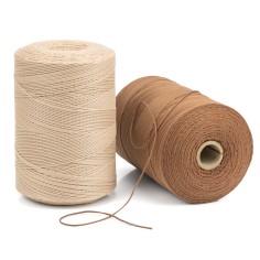 Hilo trenzado rústico acabado natural 1,2mm Nº12 - Bobina...