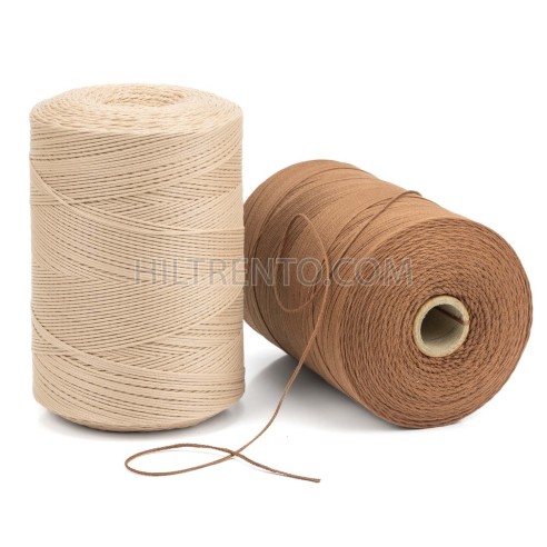 Hilo trenzado rústico acabado natural 1,2mm...