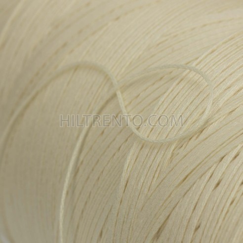 Hilo trenzado rústico acabado natural poliéster...