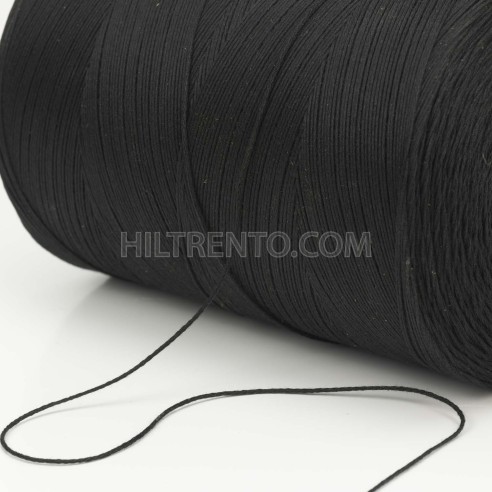 Hilo trenzado rústico acabado natural poliéster...