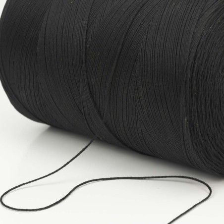Hilo trenzado rústico acabado natural poliéster 0,8mm Nº4 - Bobina 2700 m