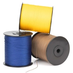 Hilo lubrificado poliéster 0.8 mm - Carrete 1000 mts