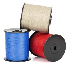 Hilo semiencerado poliéster 0.8 mm - Carrete 1000 mts