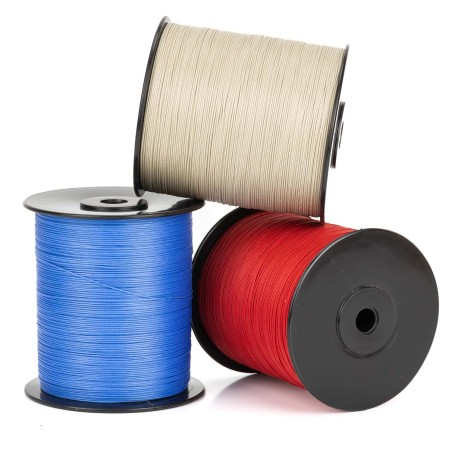 Hilo semiencerado poliéster 0.8 mm - Carrete 1000 mts