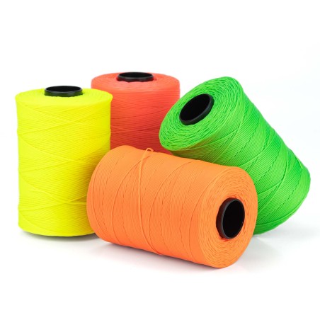 Hilo Encerado poliéster FLUOR 1.2 mm - Bobina 500 mts