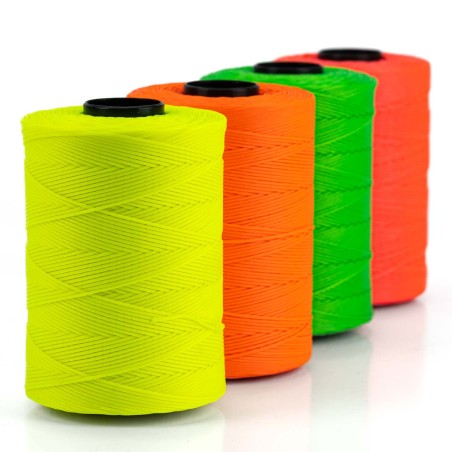 Hilo Encerado poliéster FLUOR 1.2 mm - Bobina 500 mts
