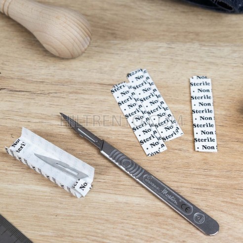 Cuchilla calar bisturí quirúrgico cortar cuero...