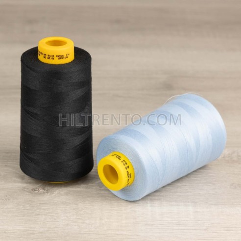 Hilo poliester 100% fibra cortada 80/2 para...