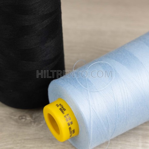 Hilo poliester 100% fibra cortada 80/2 para...