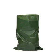 Saco plástico reciclado caza verde militar G450 55x75 cm...