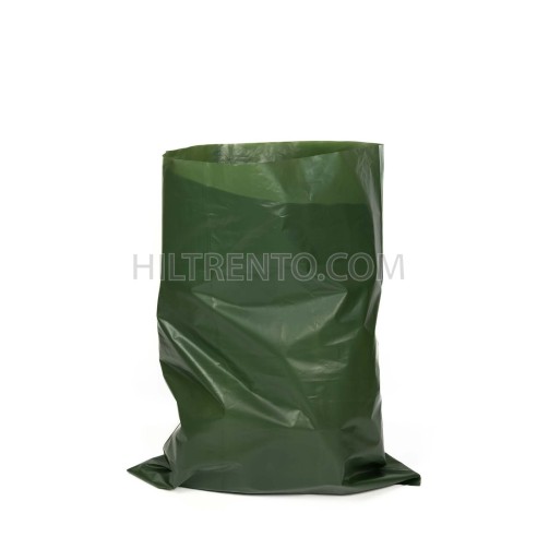 Saco plástico reciclado caza verde militar G450...