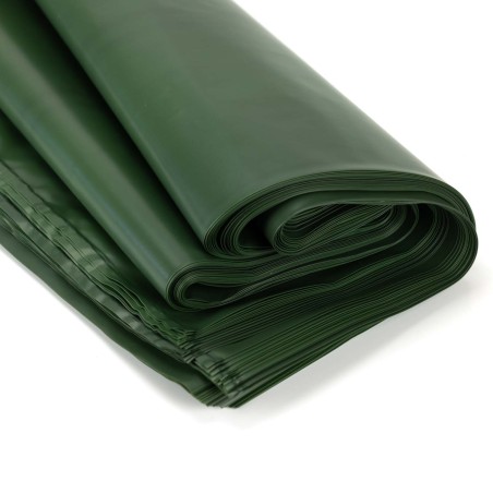 Saco plástico reciclado caza verde militar G450 70x110 cm - Pack 25 uds