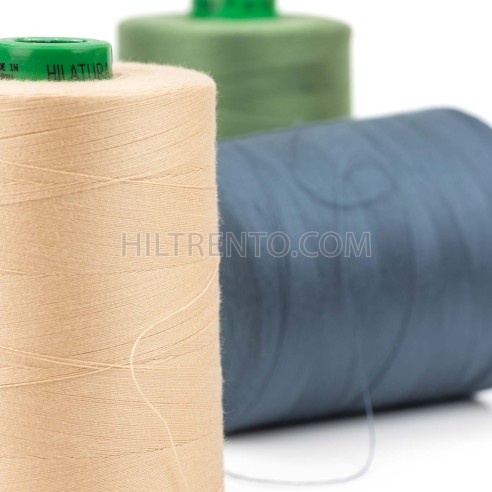 Hilo poliester 100% fibra cortada 50/3 (30/3) -...