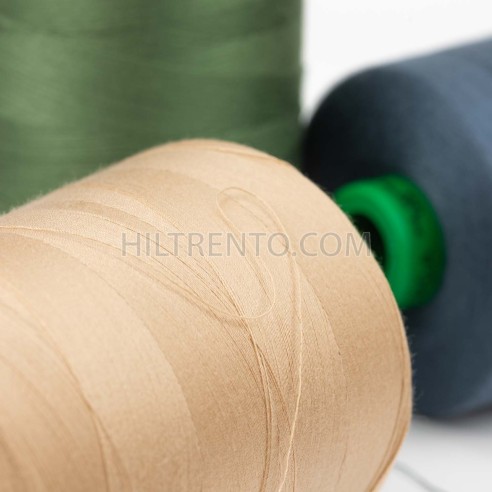 Hilo poliester 100% fibra cortada 50/3 (30/3) -...