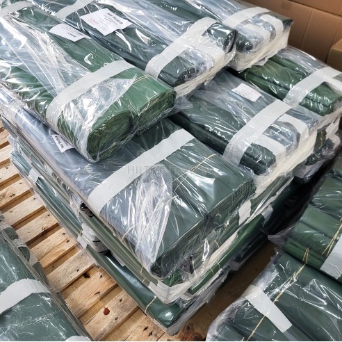 Saco plástico reciclado caza verde militar G450...