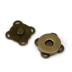 Broche imán cierre magnético para bolsas y tela, 19 mm...