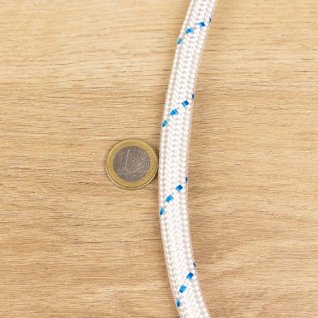 Cuerda Driza de Nylon 12 mm Blanca – Alta Resistencia 2000 kg, Bobina 100 m | Uso Náutico y Carga