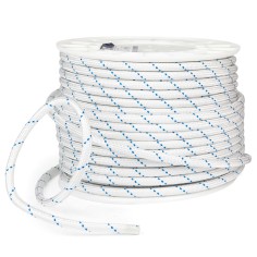 Cuerda Driza de Nylon 12 mm Blanca – Alta Resistencia...