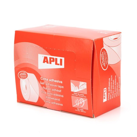 Celo ficso transparente apli 19mm x 33m - Caja 35 uds