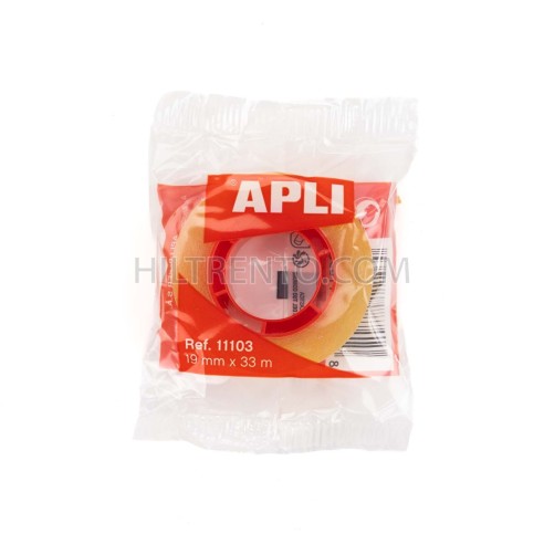 Celo ficso transparente apli 19mm x 33m -Pack 5...