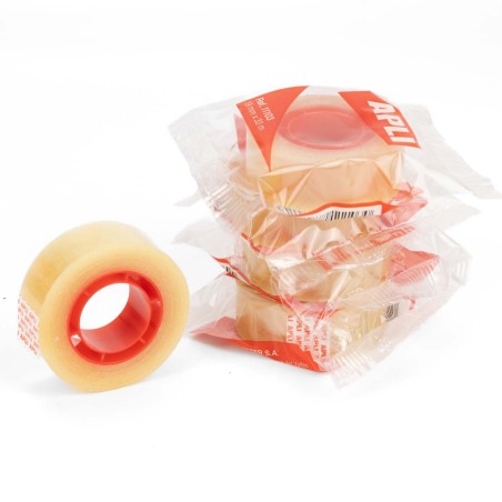 Celo ficso transparente apli 19mm x 33m -Pack 5 uds