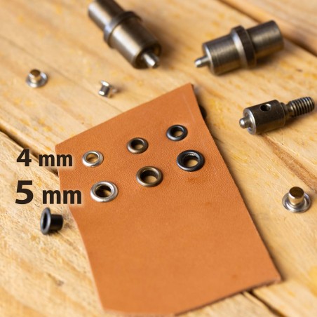 Ojete metálico 4 mm Hierro oro viejo - Caja 5000 uds