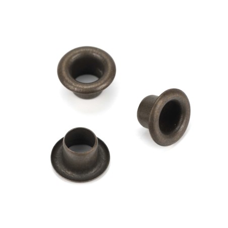 Ojete metálico 4 mm Hierro oro viejo - Caja 5000 uds