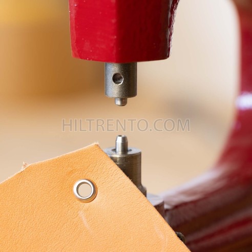 Ojete metálico 4 mm Hierro níquel plateado -...