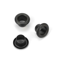 Ojete metálico 4 mm Hierro pavonado negro - Caja 5000 uds