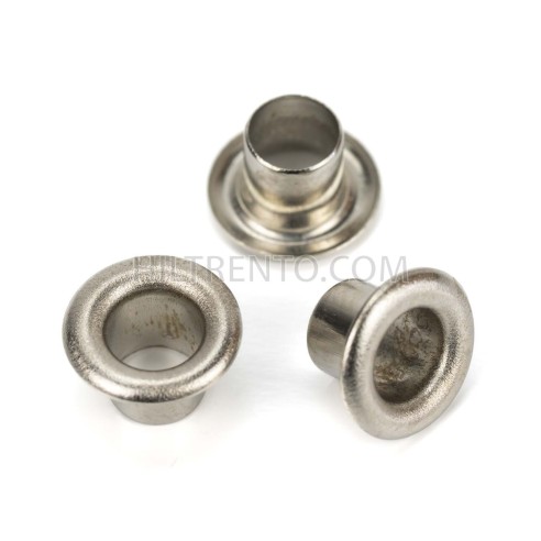 Ojete metálico 5 mm Hierro níquel plateado -...